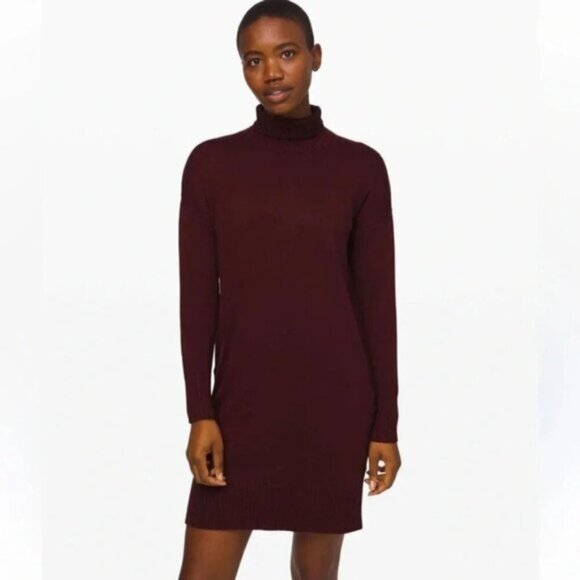 Lululemon Softer Still Dress Garnet - Picture 2 of 13
